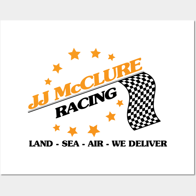 JJ McClure Racing Wall Art by Meta Cortex